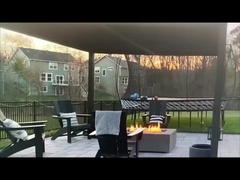 Сделайте революцию на открытом воздухе с помощью умных алюминиевых пергол